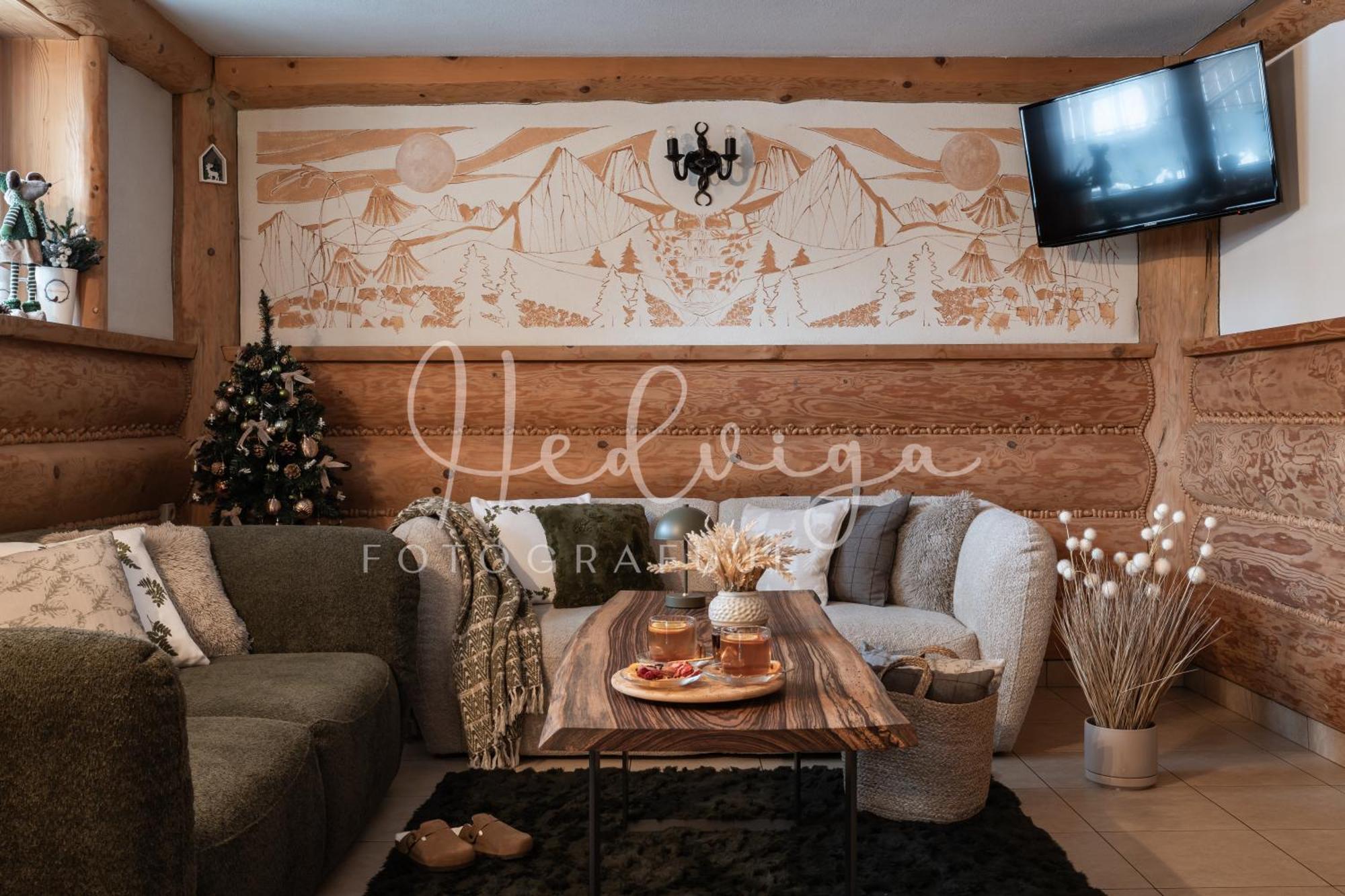 Chalet Podhalanka Jacuzzi & Sauna - Drewniany Dom Dla 20 Osob