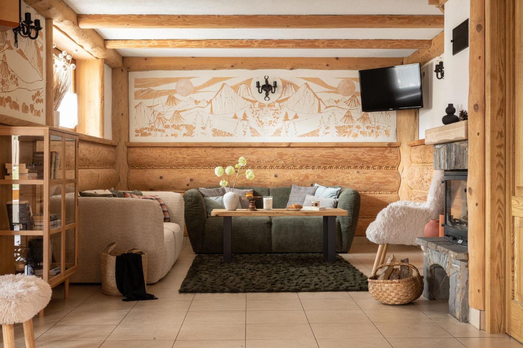 Chalet Podhalanka Jacuzzi & Sauna - Drewniany Dom Dla 20 Osob